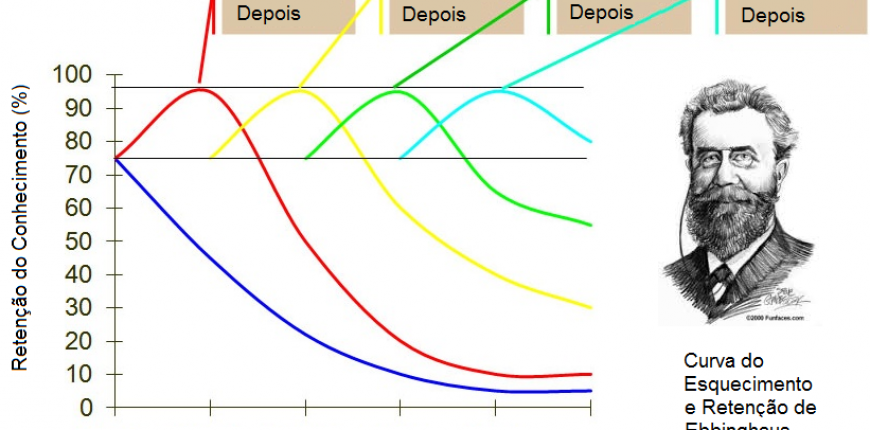 O que é a Curva do esquecimento de Ebbinghaus?